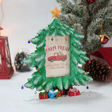 Maxbell Christmas Picture Frame Photo Holder Ornaments for Xmas Tree Decoration