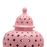 Maxbell Maxbell Modern Ginger Jar Flowerpot Container Vase for Home Dining Table Decoration