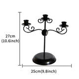 Maxbell candle Holder Ornament Candelabra Party Decor Wedding Event