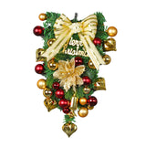 Maxbell Christmas Tree Wreath Ball Wall Hanging Garland Decoration Door Ribbon