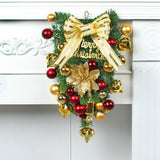 Maxbell Christmas Tree Wreath Ball Wall Hanging Garland Decoration Door Ribbon