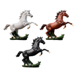 Maxbell Standing Horse Statue Decorative Sculpture Housewarming Gift Crafts Figurine White