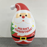 Maxbell Inflatable Christmas Santa Claus Tumbler Toy for Indoor Patio Decoration