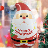 Maxbell Inflatable Christmas Santa Claus Tumbler Toy for Indoor Patio Decoration