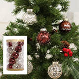 Maxbell 25 Pieces Christmas Ball Ornaments Baubles Decorative for Xmas Wedding Party