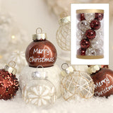Maxbell 25 Pieces Christmas Ball Ornaments Baubles Decorative for Xmas Wedding Party