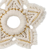 Maxbell Woven Christmas Hanging Ornament Star Decoration Snowflake for New Year