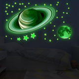 Maxbell 3D Glowing In The Dark Stars Wall Stickers Luminous Wall Decals DIY Bedroom 17cmx37cmx2cm