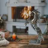 Maxbell Abstract Horse Statues Animal Sculptures Crafts for Bedroom Sill Tabletop