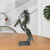 Maxbell Abstract Horse Statues Animal Sculptures Crafts for Bedroom Sill Tabletop