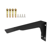 Maxbell Shelf Bracket Steel with Screws Wall Mount Tripod Triangle Bracket for 34.1cm
