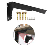 Maxbell Shelf Bracket Steel with Screws Wall Mount Tripod Triangle Bracket for 34.1cm