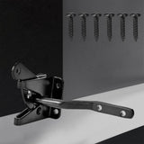 Maxbell Heavy Duty Fence Gate Latch Self Locking Hardware for Yard Shed Barn Doors