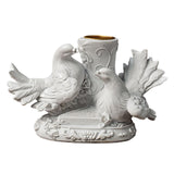 Maxbell Pigeon Candle Holder Adorable Candlestick Statue for Office Wedding 12.5cmx7cmx8.5cm
