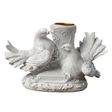 Maxbell Pigeon Candle Holder Adorable Candlestick Statue for Office Wedding 12.5cmx7cmx8.5cm