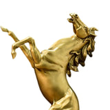 Maxbell Horse Statue Resin Figurine Animal Sculpture for Office Home 21.5cmx10cmx32.5cm