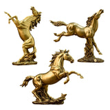 Maxbell Horse Statue Resin Figurine Animal Sculpture for Office Home 21.5cmx10cmx32.5cm