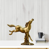 Maxbell Horse Statue Resin Figurine Animal Sculpture for Office Home 28cmx8cmx25.5cm