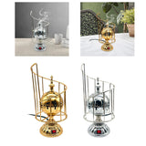 Maxbell Electric Burner Holders Metal Decoration Antique Craftwork Censer Stand Aureate
