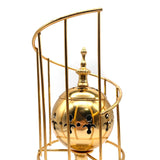 Maxbell Electric Burner Holders Metal Decoration Antique Craftwork Censer Stand Aureate