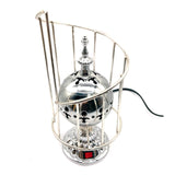 Maxbell Electric Burner Holders Metal Decoration Antique Craftwork Censer Stand Argent