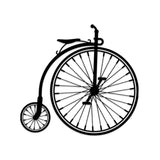 Maxbell Bike Wheel Metal Wall Decor Aesthetic Decorative for Cafe Gifts Garden