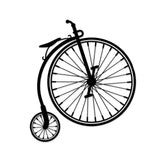 Maxbell Bike Wheel Metal Wall Decor Aesthetic Decorative for Cafe Gifts Garden