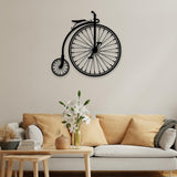 Maxbell Bike Wheel Metal Wall Decor Aesthetic Decorative for Cafe Gifts Garden