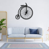 Maxbell Bike Wheel Metal Wall Decor Aesthetic Decorative for Cafe Gifts Garden