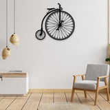 Maxbell Bike Wheel Metal Wall Decor Aesthetic Decorative for Cafe Gifts Garden