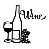 Maxbell Metal Wall Decor Wall Hanging Sculptures for Office Restaurant Decoration