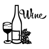 Maxbell Metal Wall Decor Wall Hanging Sculptures for Office Restaurant Decoration