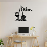 Maxbell Metal Wall Decor Wall Hanging Sculptures for Office Restaurant Decoration