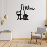 Maxbell Metal Wall Decor Wall Hanging Sculptures for Office Restaurant Decoration