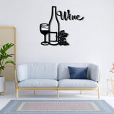 Maxbell Metal Wall Decor Wall Hanging Sculptures for Office Restaurant Decoration