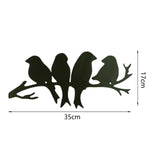 Maxbell Birds On The Branch Metal Wall Art Ornaments Aesthetic for Bedroom Parties Cafe