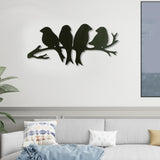 Maxbell Birds On The Branch Metal Wall Art Ornaments Aesthetic for Bedroom Parties Cafe