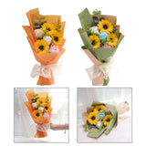 Maxbell Artificial Soap Flower Artificial Flowers Bouquet Wedding Party Decoration Orange