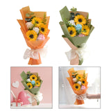 Maxbell Artificial Soap Flower Artificial Flowers Bouquet Wedding Party Decoration Orange