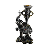 Maxbell Resin Elephant Candle Holder Decorative for Birthday Centerpiece Decorations