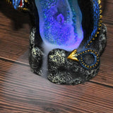 Maxbell Backflow Incense Burner Waterfall Incense Holder Ornament for Living Room