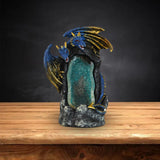 Maxbell Backflow Incense Burner Waterfall Incense Holder Ornament for Living Room