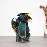 Maxbell Backflow Incense Burner Waterfall Incense Holder Ornament for Living Room
