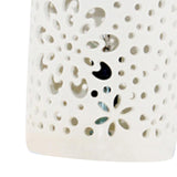 Maxbell Ceramic Oil Burner RU Adapter Openwork Decoration for Meditation Bedroom