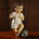 Maxbell Jesus Baby Figurine Christmas Ornament Religious Jesus Statue for Desk Decor