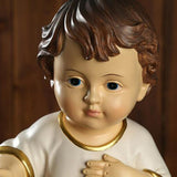 Maxbell Jesus Baby Figurine Christmas Ornament Religious Jesus Statue for Desk Decor