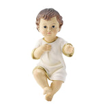 Maxbell Jesus Baby Figurine Christmas Ornament Religious Jesus Statue for Desk Decor