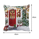 Maxbell Christmas Throw Pillow Cover Pillow Case for Home Decor Door