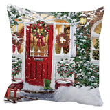 Maxbell Christmas Throw Pillow Cover Pillow Case for Home Decor Door
