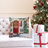Maxbell Christmas Throw Pillow Cover Pillow Case for Home Decor Door